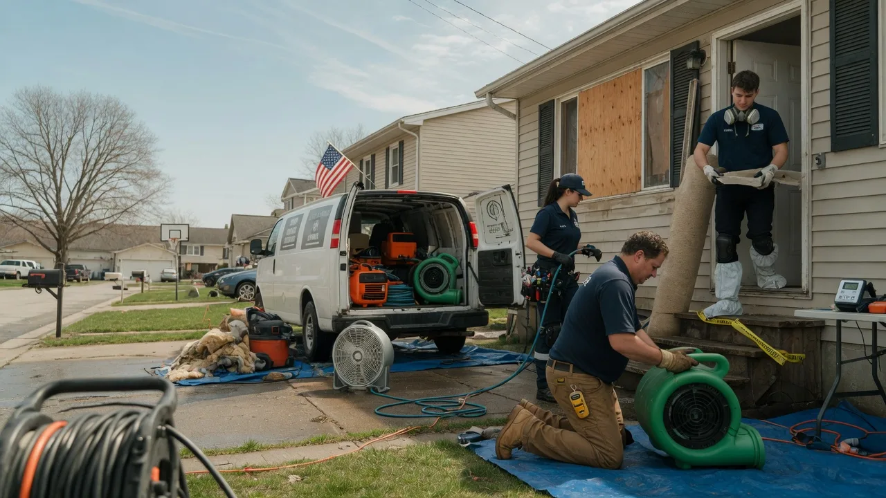 Water Damage Restoration in Falmouth, ME near me